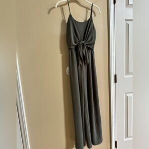 Everly Green Jumpsuit